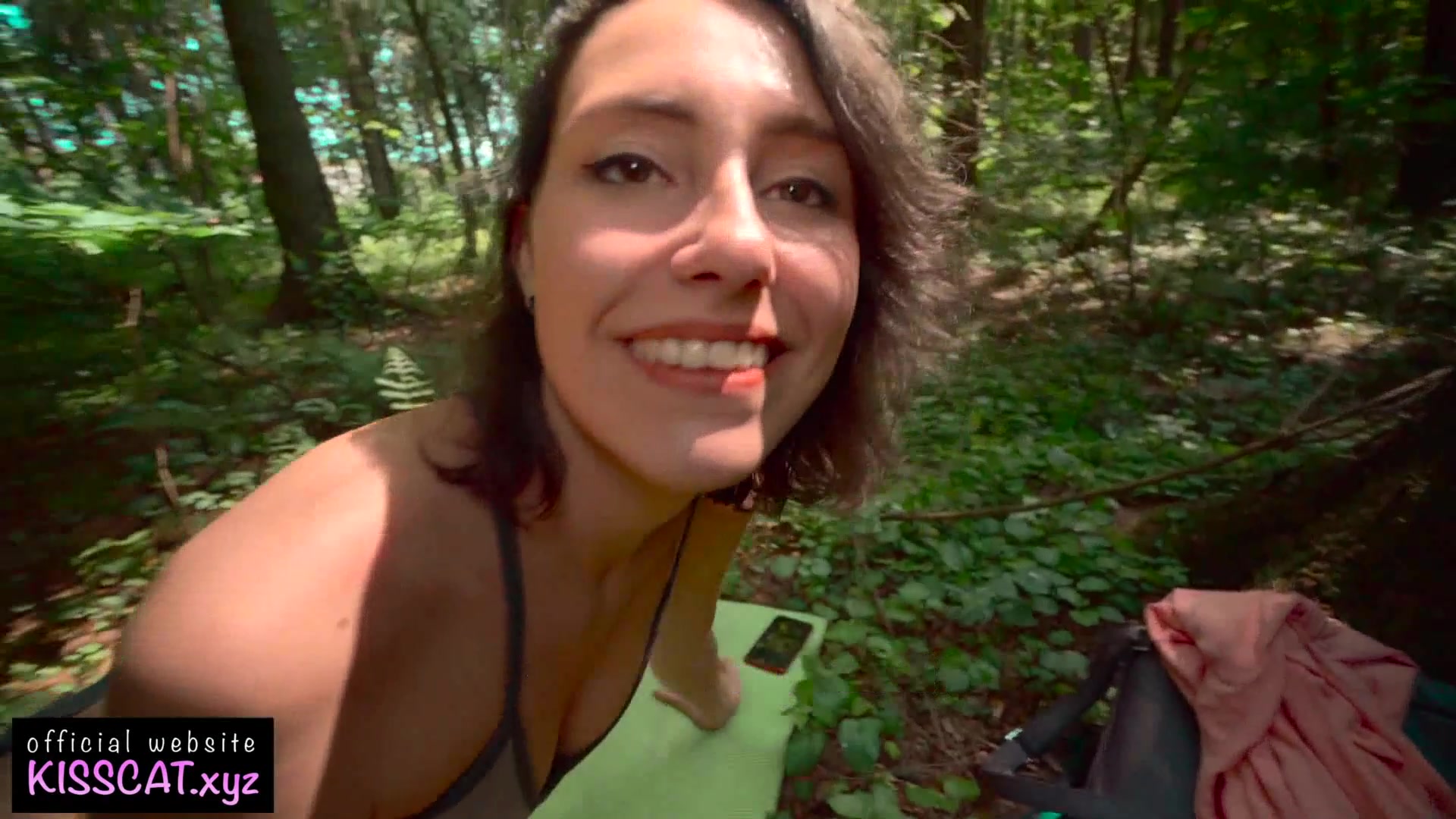Fit Sister Fucks Brother In Public Forest